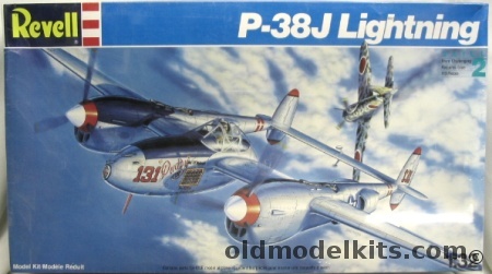 Revell 1/32 Lockheed P-38J Lightning - Major McGuire's Pudgy - Bagged, 4749 plastic model kit
